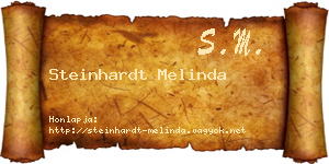 Steinhardt Melinda névjegykártya